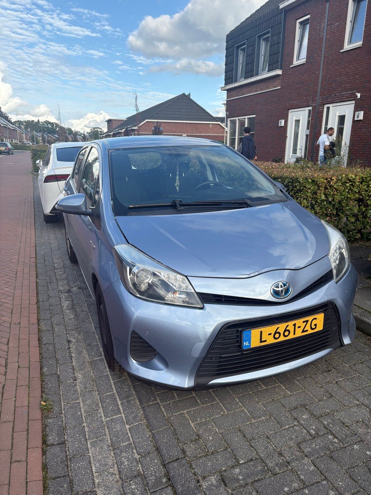 Toyota Yaris 1.5 Full Hybrid CVT 5DR 2013 Blauw, Auto's, 1497 cc, 74 pk, Blauw, 49 €/maand