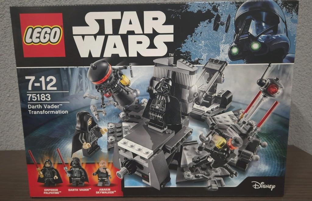 Lego 75183 Darth Vader transformation, Ophalen of Verzenden, Nieuw, Actiefiguurtje