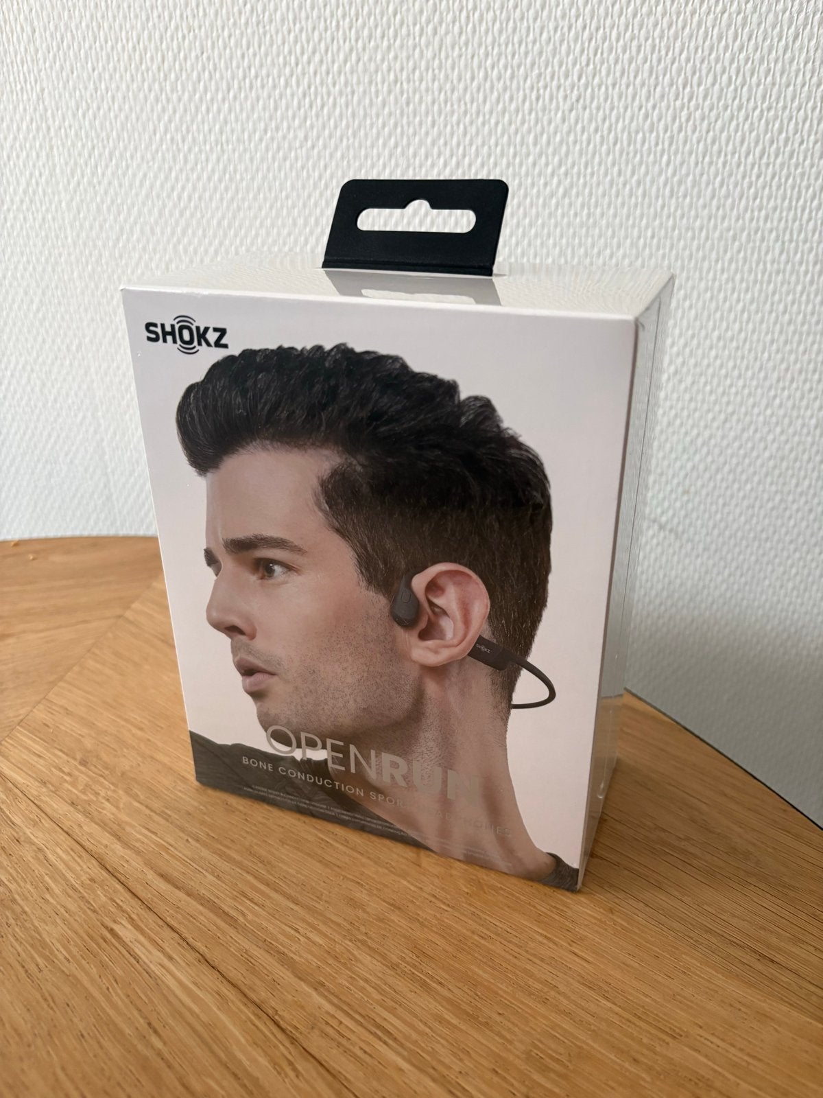 Shokz (NIEUW)OpenRun Bone Conduction Sport Koptelefoon Zwart, Bluetooth, Bone conduction, Nieuw, Ophalen of Verzenden