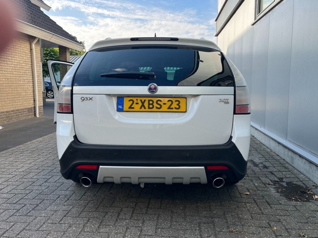 Saab 9-3X 2.0 T Aero XWD in wit, Automaat, 1998 cc, Gebruikt, Huisgarantie