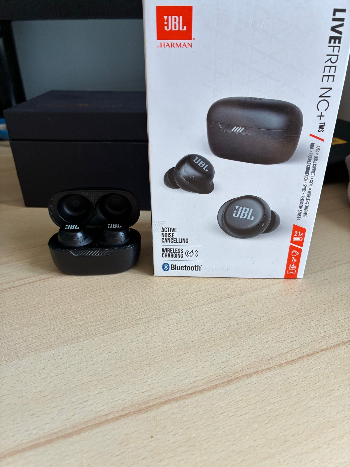 JBL Live Free NC+ TWS Draadloze In-ear Koptelefoon Zwart, Ophalen, In-ear, JBL, Bluetooth