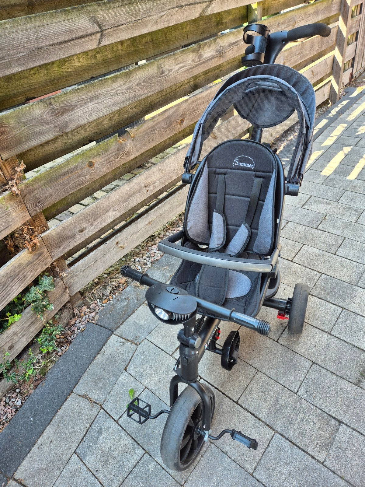 Byox Summer Grey Driewieler - Opknapper, Fietsen en Brommers, Fietsen | Driewielers, Ophalen, Gebruikt, Byox, Verstelbare zitting