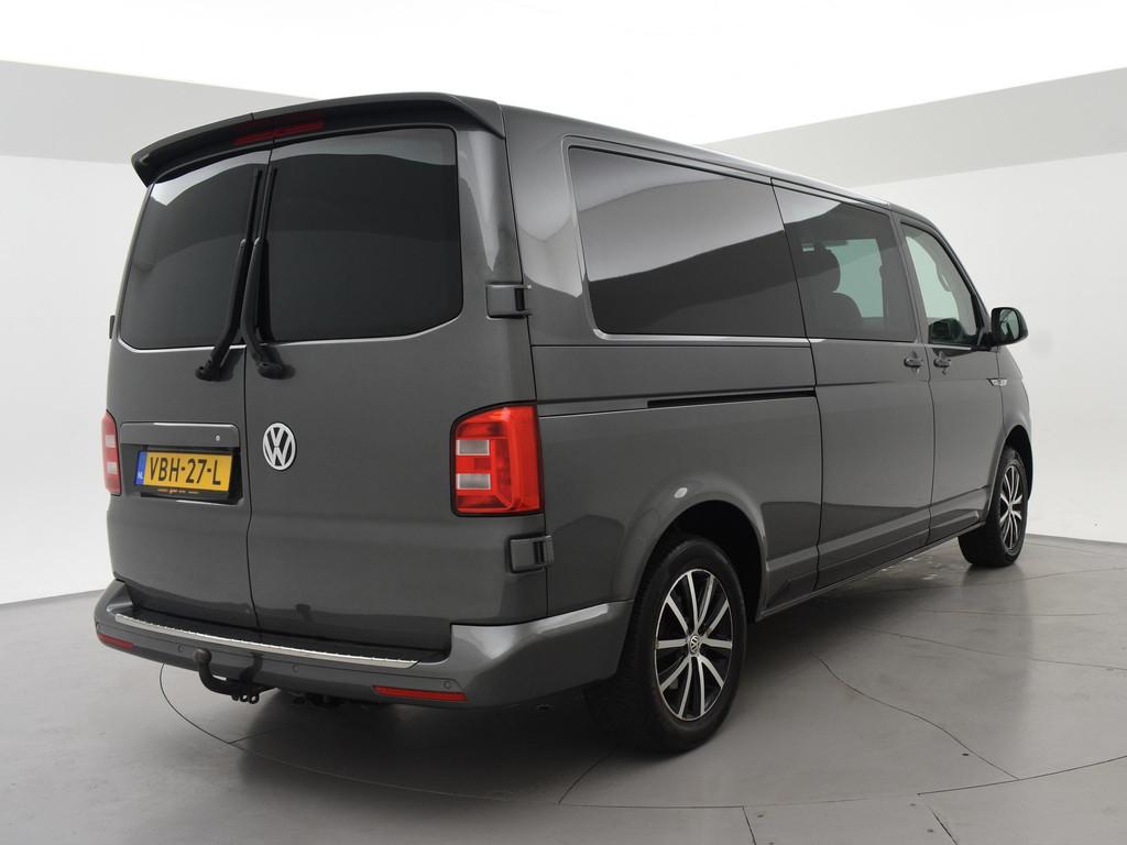 Volkswagen Transporter 2.0 TDI 150 PK DSG DUBBEL CABINE HIGH, Auto's, Bestelauto's, Stof, 4 cilinders, 150 pk, Volkswagen