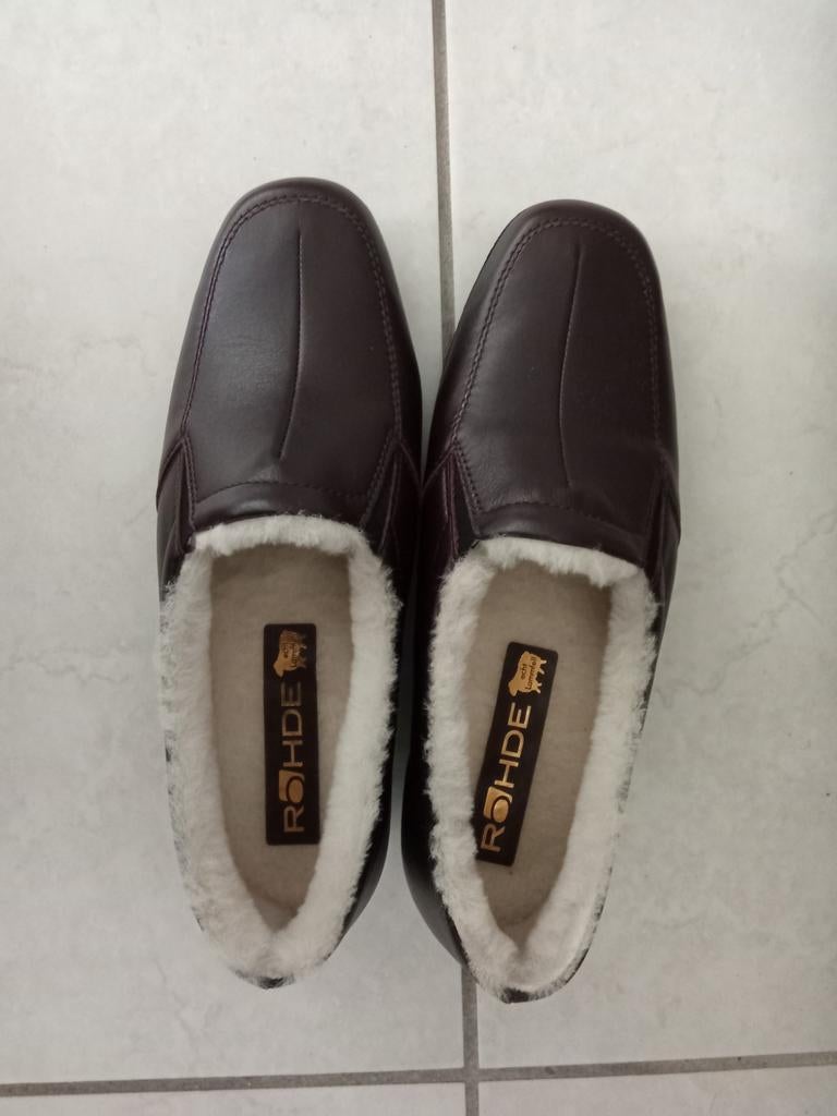Rohde Pantoffels - maat 7 1/2, Ophalen, Bruin, Pantoffels of Sloffen, Rohde