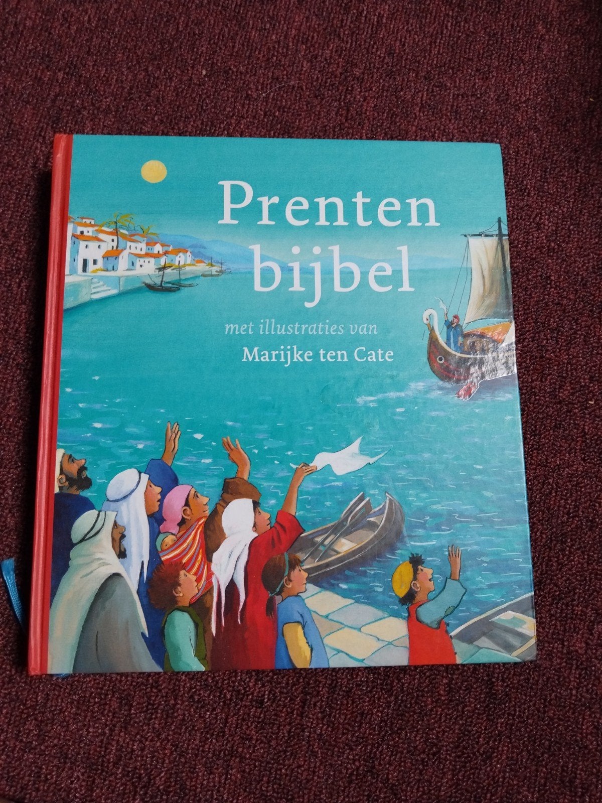 Prentenbijbel met illustraties van Marijke ten Cate, Ophalen of Verzenden, Zo goed als nieuw, Non-fictie, Marijke ten Cate