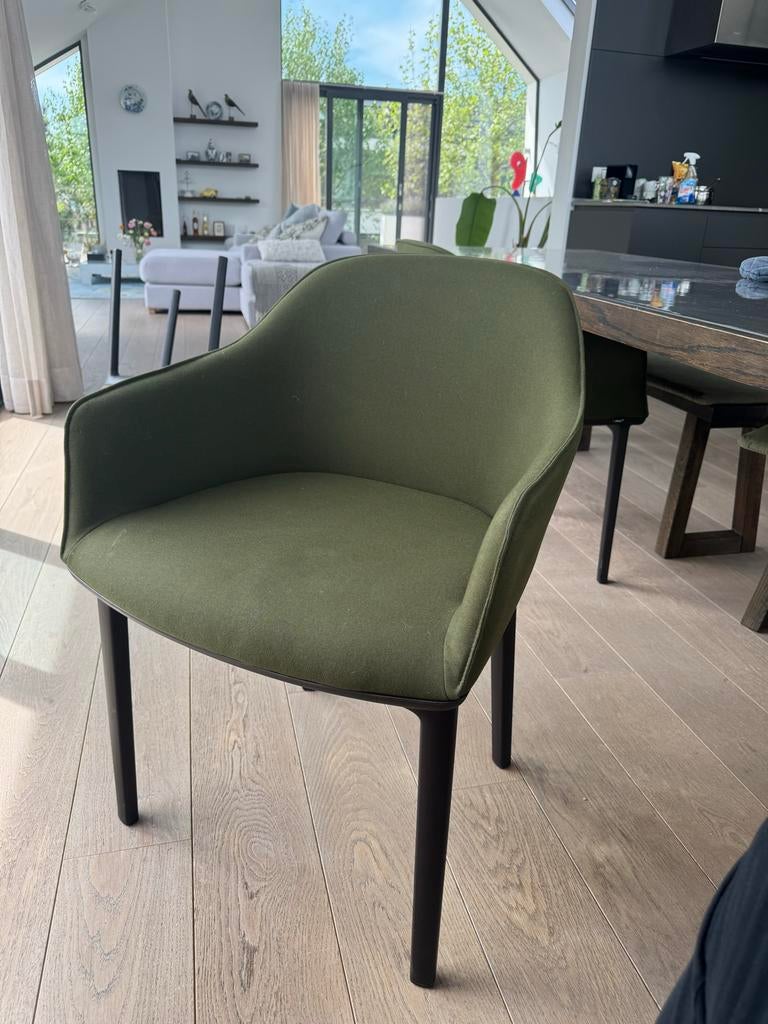 Gezocht!!! Vitra plano softshell chairs khaki 88, Ophalen, Overige kleuren, Zo goed als nieuw, Eén