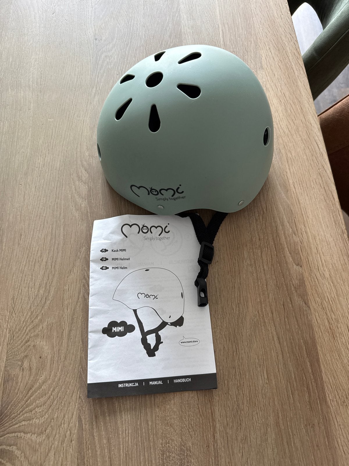 Momi Mimi Kinderhelm - Zo goed als nieuw, Fietsen en Brommers, Fietsaccessoires | Fietshelmen, Ophalen, Zo goed als nieuw, Overige maten