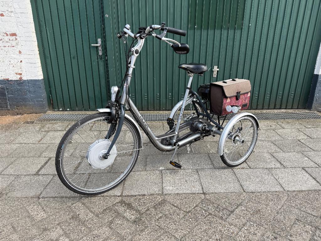 Huka city driewieler fiets | Elektrische ondersteuning!, .., Velgrem, Zo goed als nieuw, ..