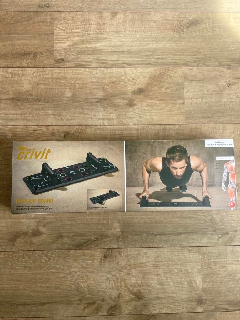 Push Up Board - 65 x 1.75 x 20 cm - Max 100 kg, Sport en Fitness, Ophalen of Verzenden, Zo goed als nieuw