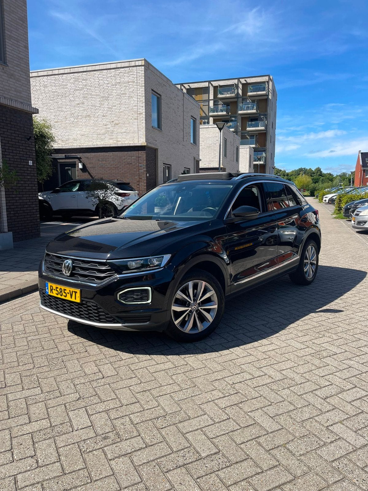 Volkswagen T-Roc 1.0 TSI 115pk 2018 Zwart, Auto's, Voorwielaandrijving, 15 km/l, Euro 6, Zwart