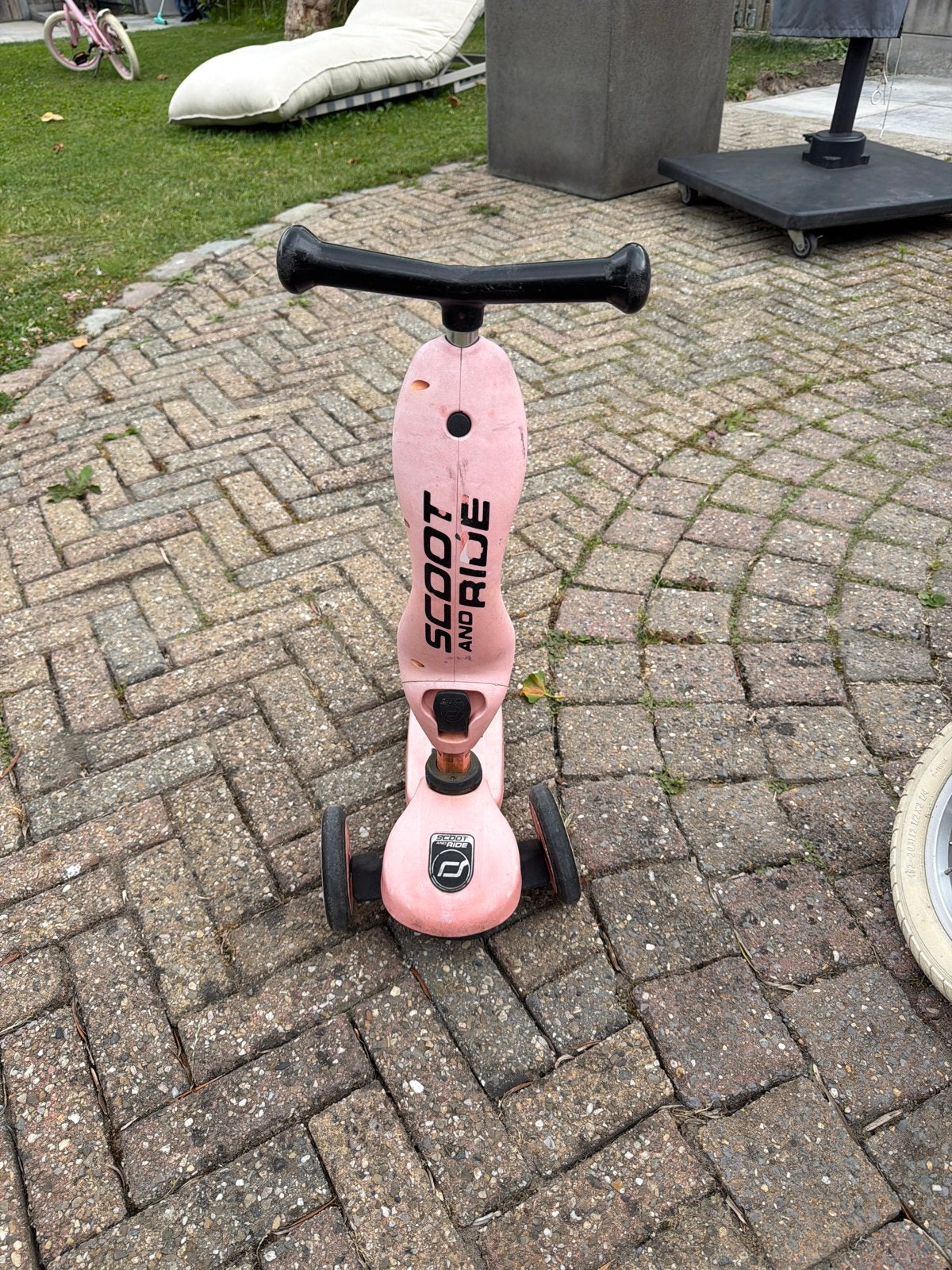 Roze Scoot and Ride Highwaykick 1 step, Fietsen en Brommers, Steps, Ophalen, Gebruikt, Gewone step