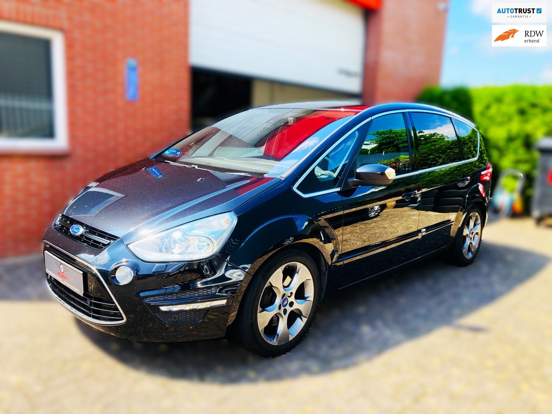 Ford S-Max 2.0 AUT. 203pk/VOL OPTIES/7 zits/Trekhaak, 1976 cc, Gebruikt, Zwart, 4 cilinders