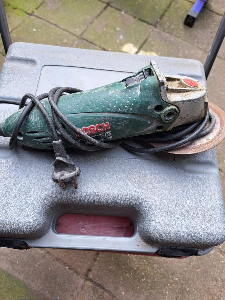 Bosch Haakse Slijpmachine PWS 720-115, Ophalen of Verzenden, Gebruikt, 700 tot 1000 watt, Haakse handslijpmachine