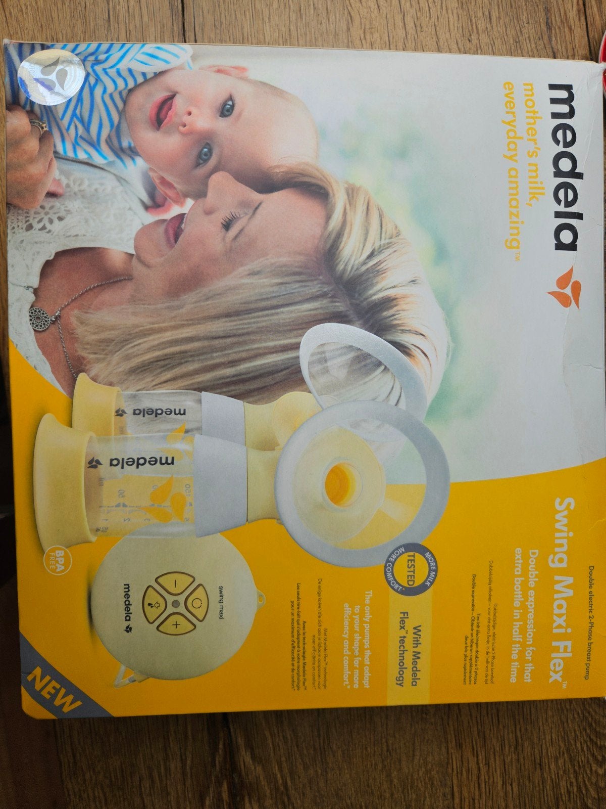 Medela Swing Maxi Flex Dubbele Elektrische Borstkolf, Ophalen, Zo goed als nieuw
