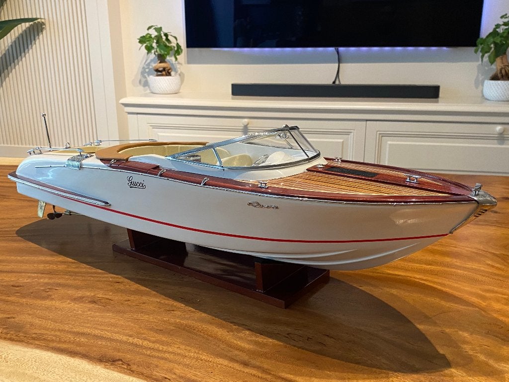 Riva Aquariva Gucci 1:12 70 CM, Hobby en Vrije tijd, Ophalen of Verzenden, Nieuw, Groter dan 1:32