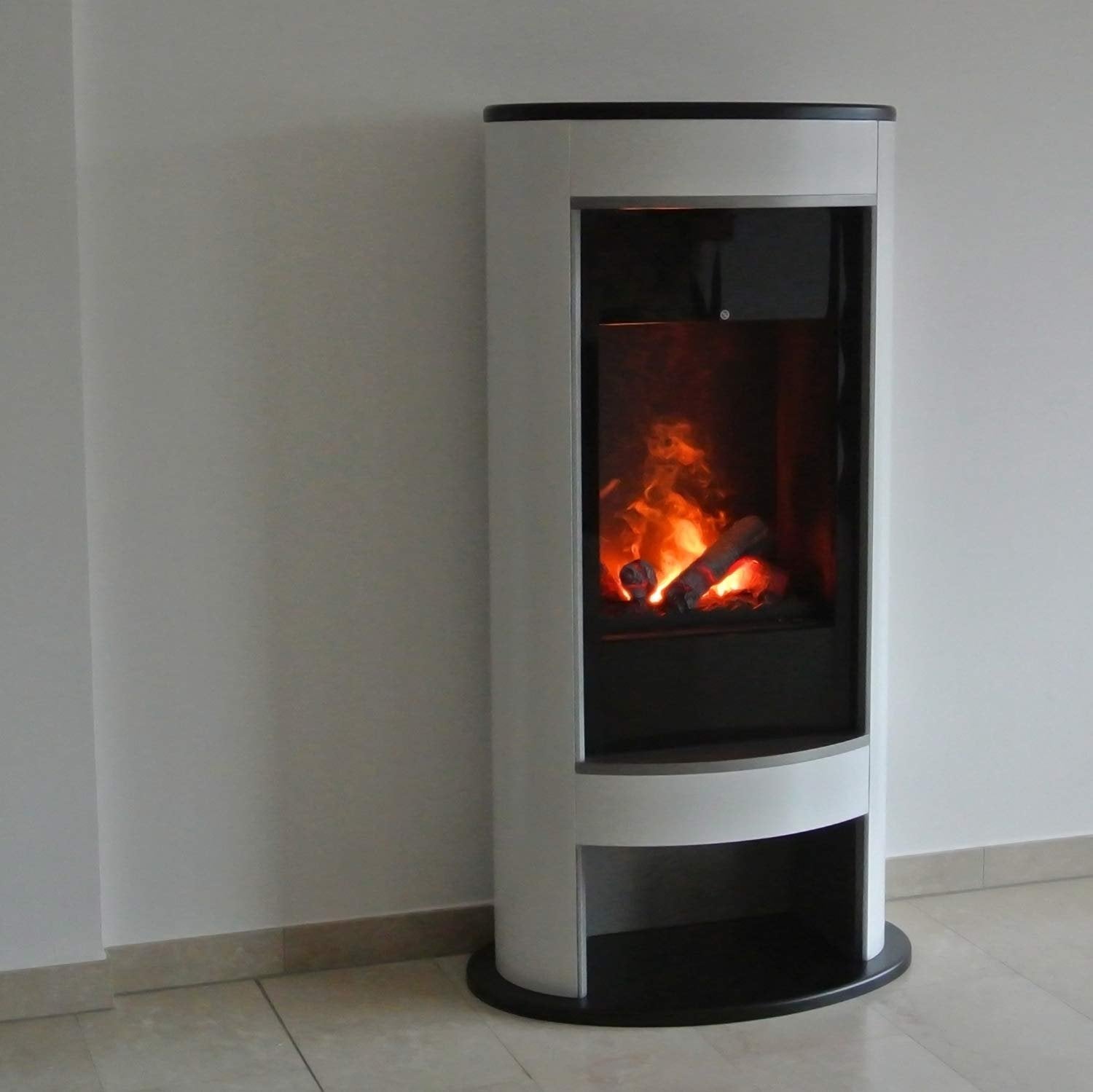 Moderne vrijstaande elektrische haard dimplex verdi, Huis en Inrichting, Ophalen, Gebruikt, Vrijstaande haard, Elektrische haard