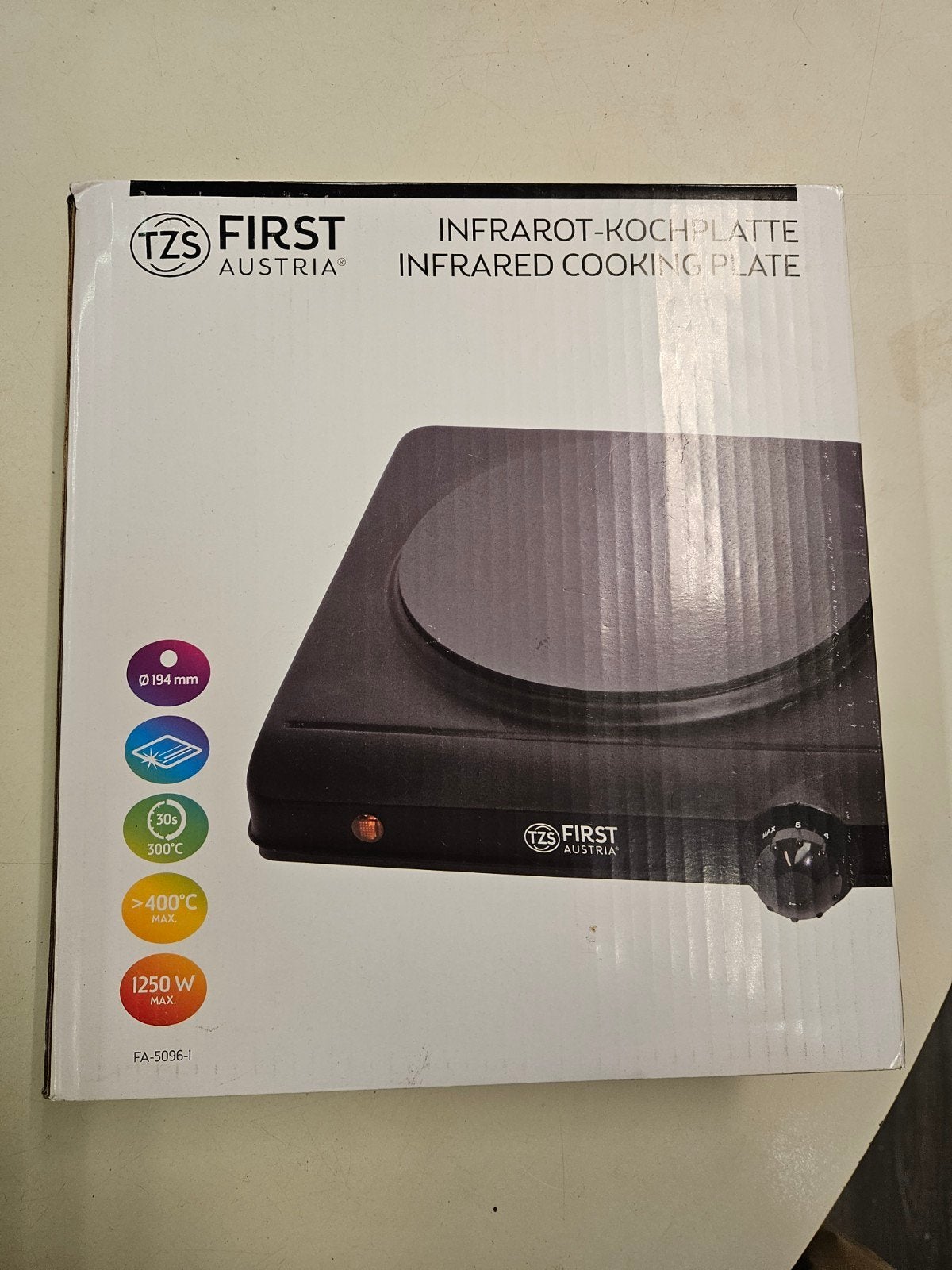 Infrarood kookplaat, Nieuw, 3 kookzones of minder, Ophalen of Verzenden, Vrijstaand