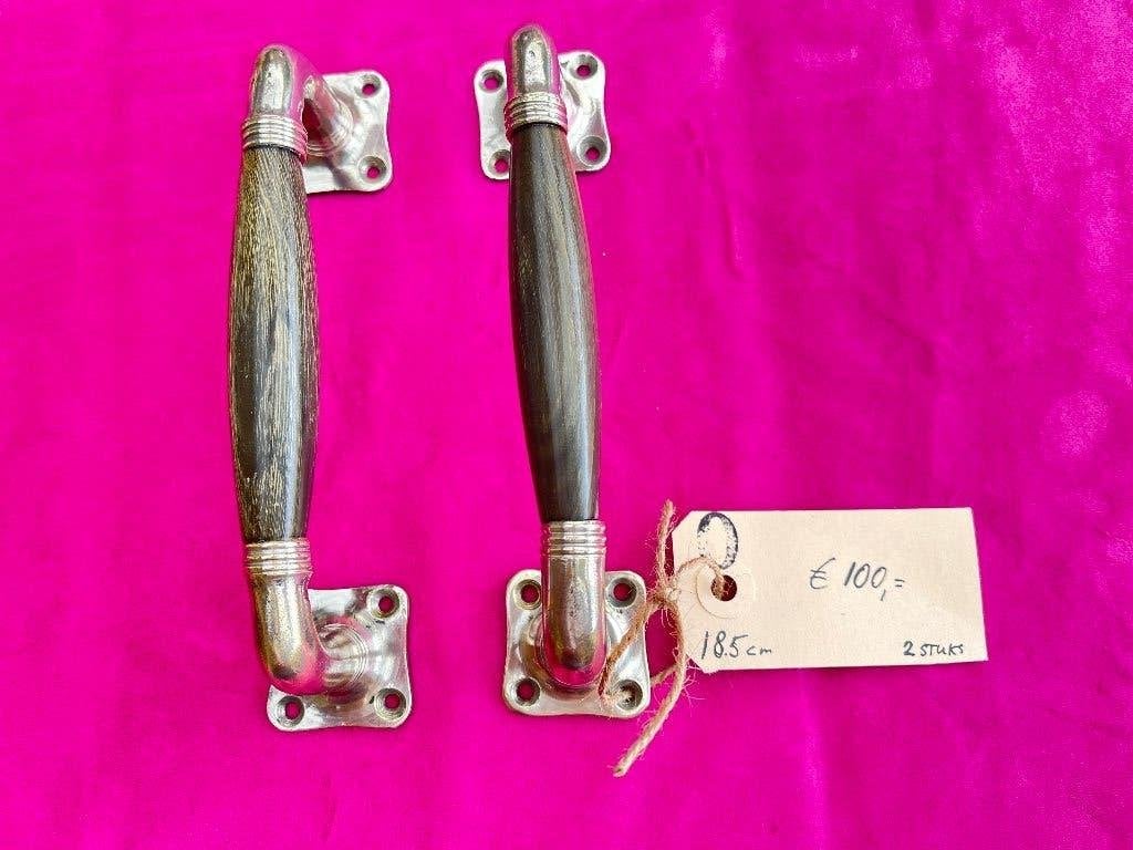Mooie antieke schuifdeur grepen, en suite deuren, haldeur,