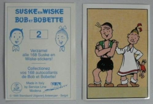 Suske en Wiske # plaatjes stickeralbum 1995, Verzamelen, Ophalen of Verzenden, Suske en Wiske, Zo goed als nieuw, Beeldje of Figuurtje