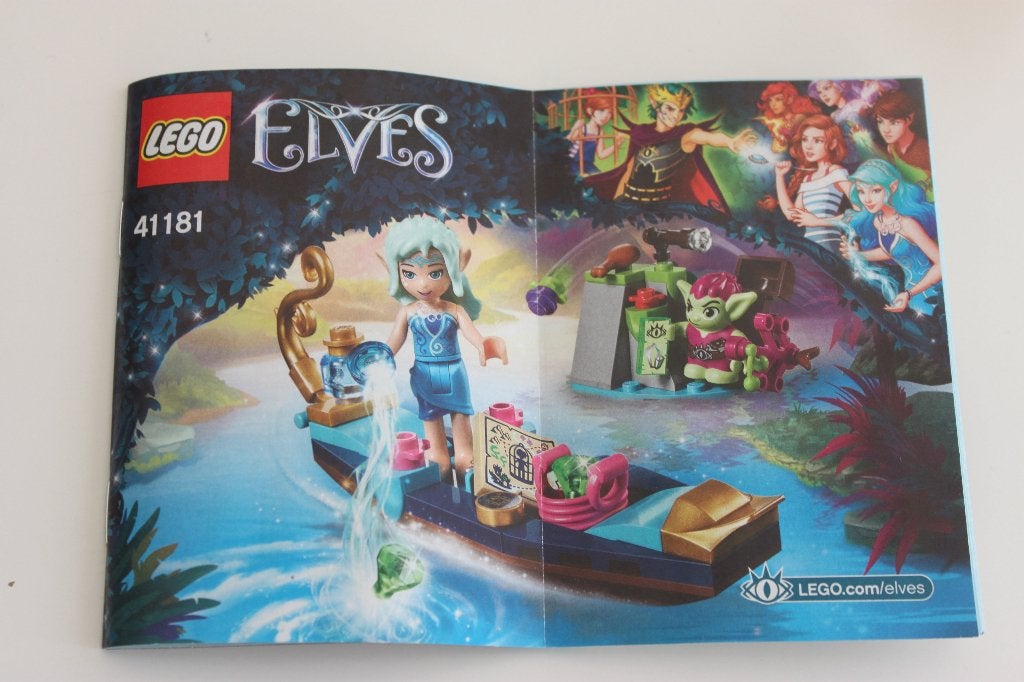Lego Elves 41181 Naida's gondel en de Goblin Dief, Compleet, Overige thema's, Lego, Ophalen of Verzenden