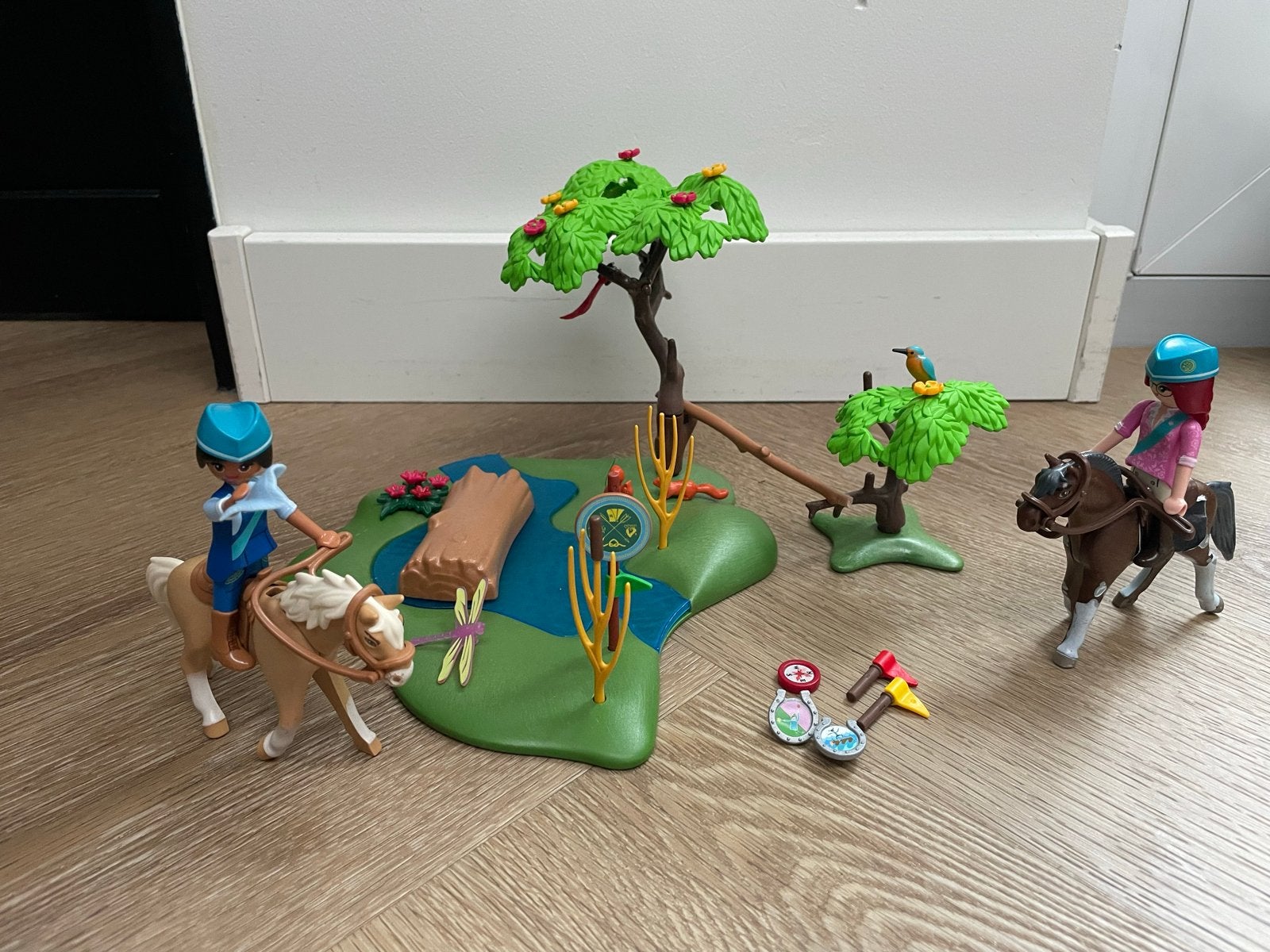 Playmobil Spirit Rivierentocht te paard 70330, Gebruikt, Complete set, Overige typen, Ophalen of Verzenden