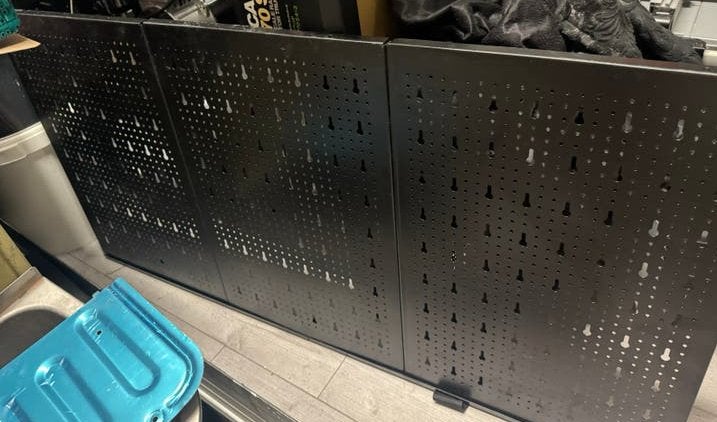 Groot Ophang bord gereedschap garage, Ophalen of Verzenden, Zo goed als nieuw