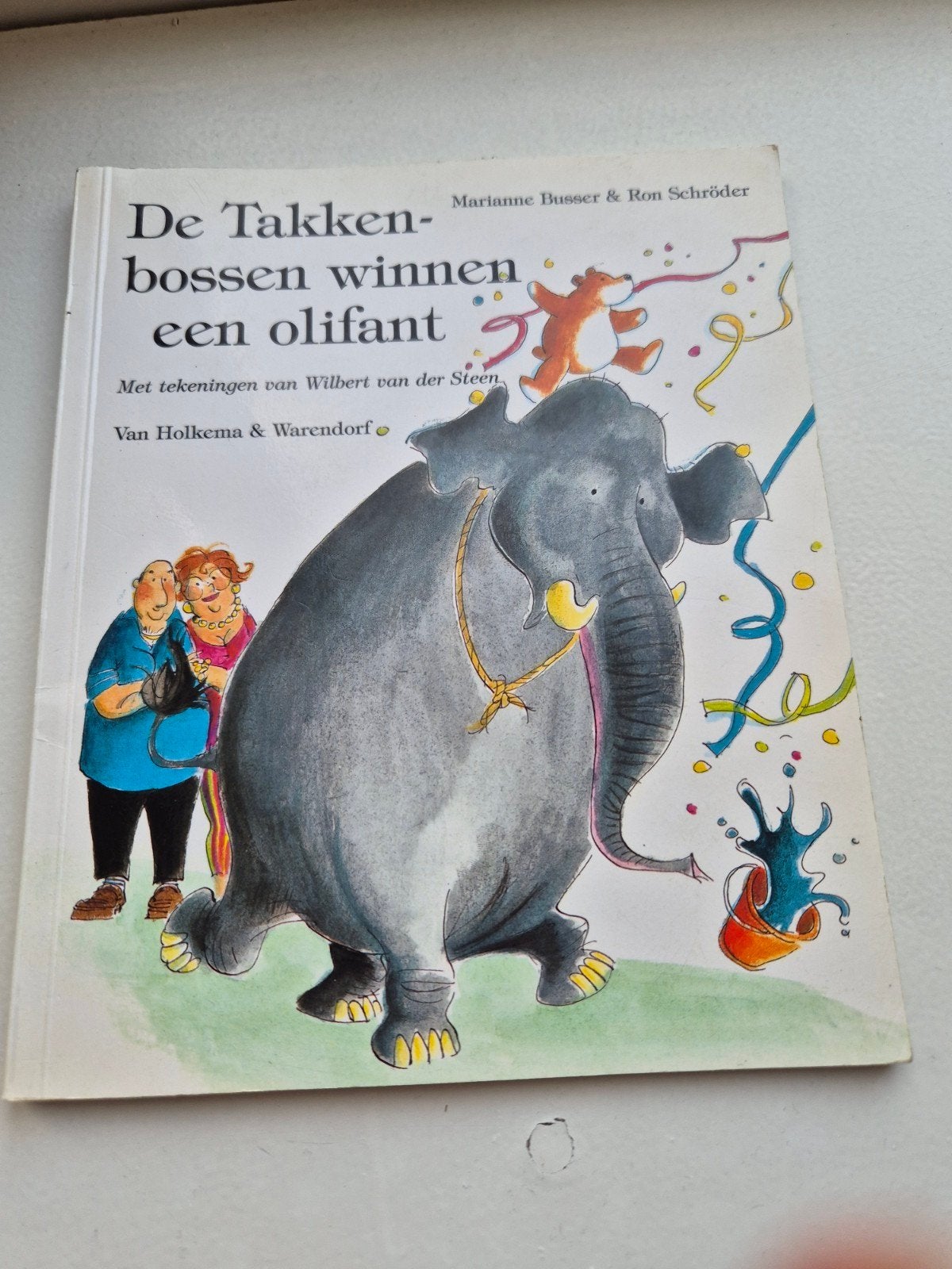 De Takkenbossen winnen een olifant - Marianne Busser, Gelezen, Marianne Busser & Ron Schröder, Fictie algemeen, Jongen of Meisje