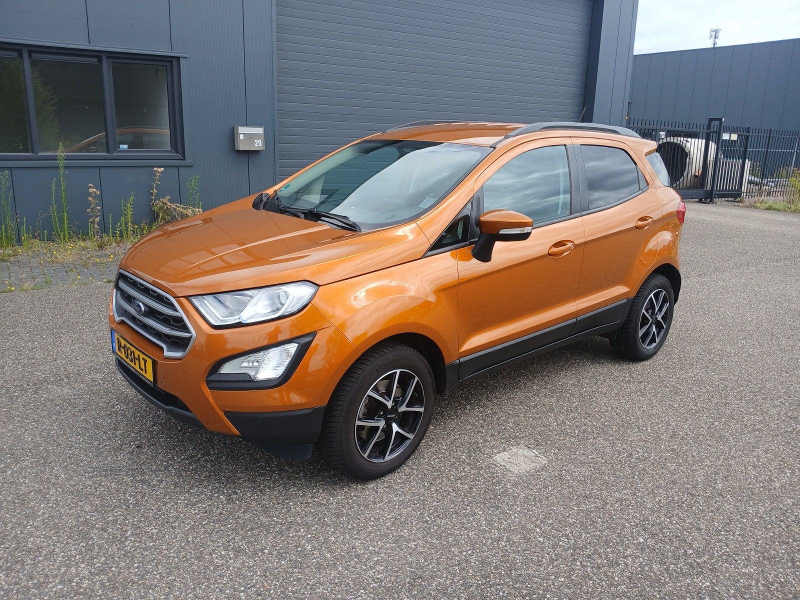 Ford Ecosport 1.0 Ecoboost 99pk 2018, Voorwielaandrijving, Stof, Bedrijf, Handgeschakeld
