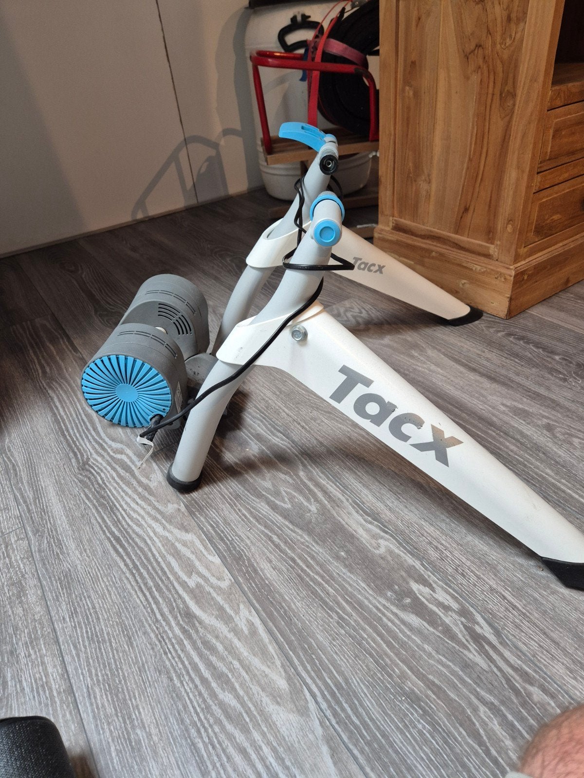 Tacx fietstrainer, Ophalen