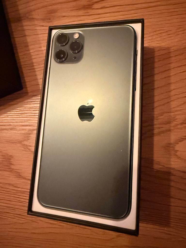 iPhone 11 Pro Max Midnight Green 64GB, Ophalen, 72 %, 64 GB, Zonder simlock