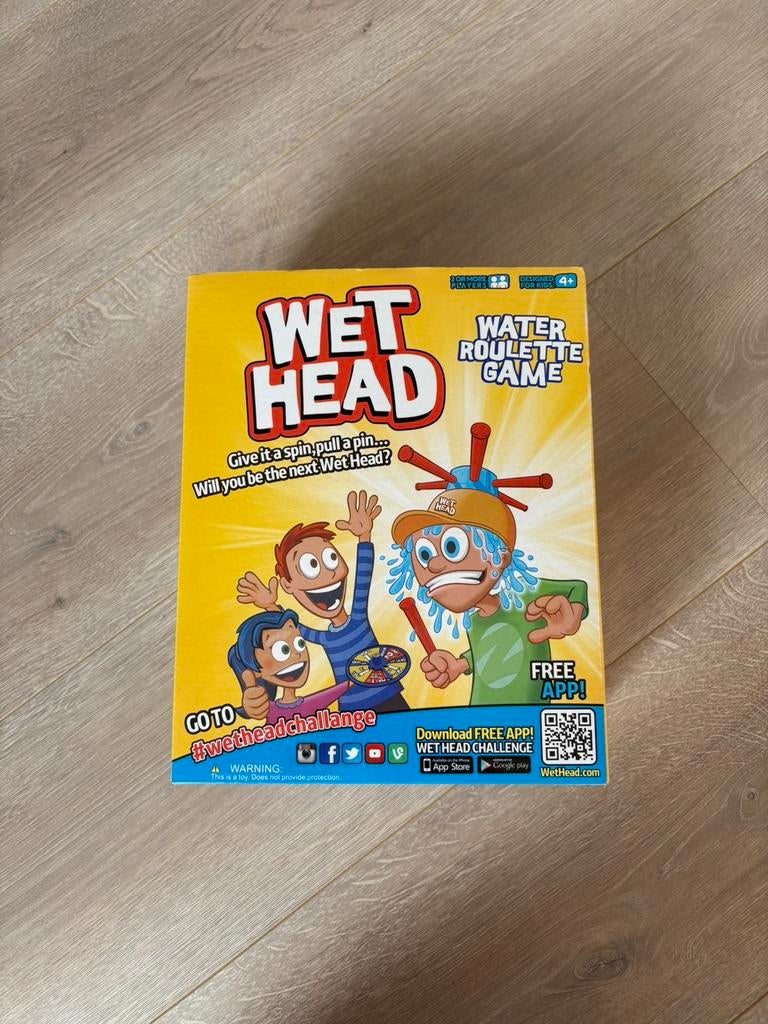 Spel wet head, Hobby en Vrije tijd, Gezelschapsspellen | Kaartspellen, Ophalen of Verzenden, Zo goed als nieuw