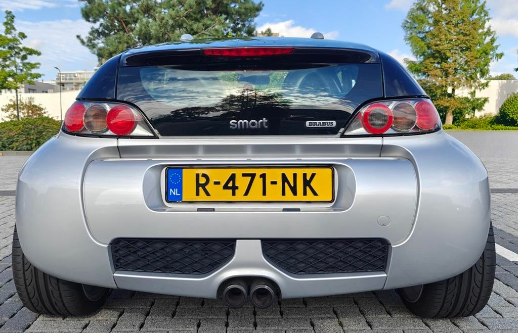 Smart Roadster 0.7 Coupe Brabus Xclusiv 2006, Auto's, Smart, Automaat, Achterwielaandrijving, Zwart, Leder