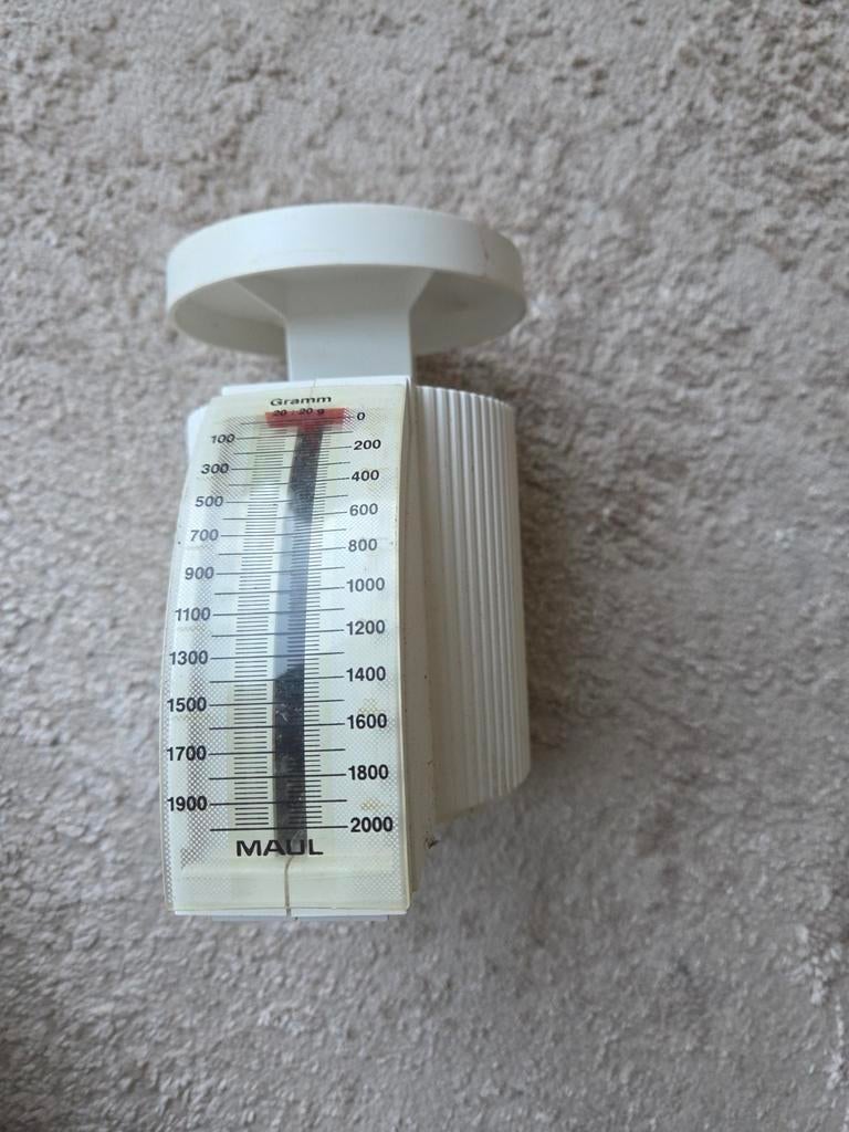 Maul Keukenweegschaal tot 2000 gram, Ophalen of Verzenden, Gebruikt, Overige typen, Minder dan 50 kg