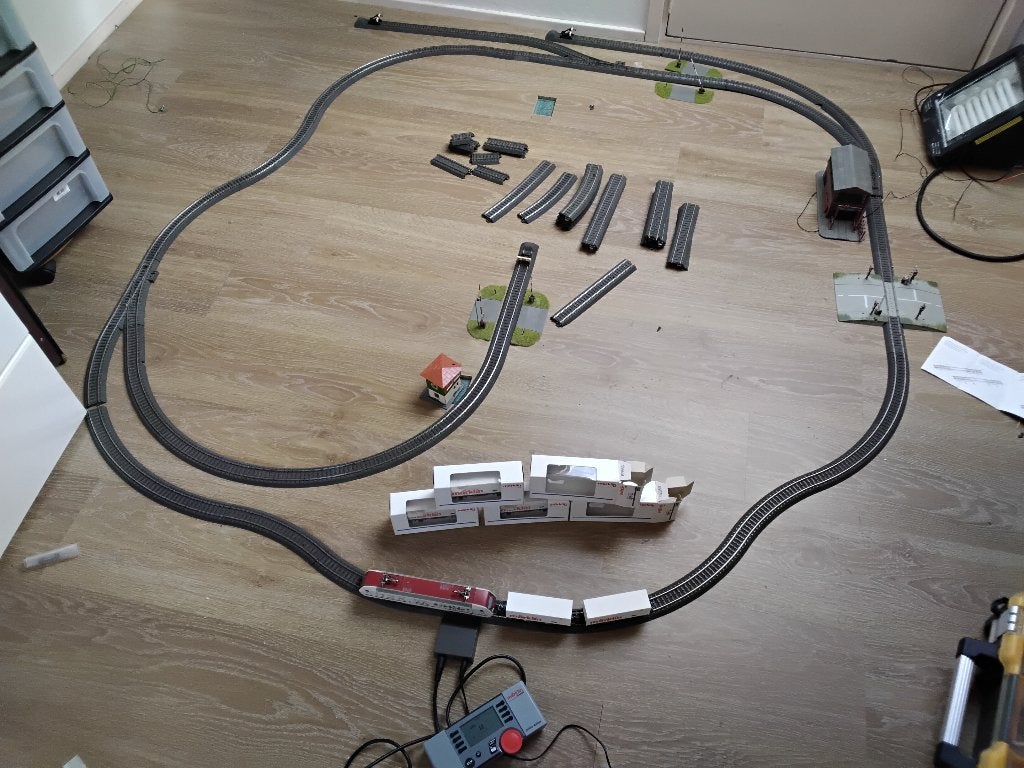 Marklin beginners set Digitaal, Wisselstroom, Treinset, Ophalen of Verzenden, Zo goed als nieuw
