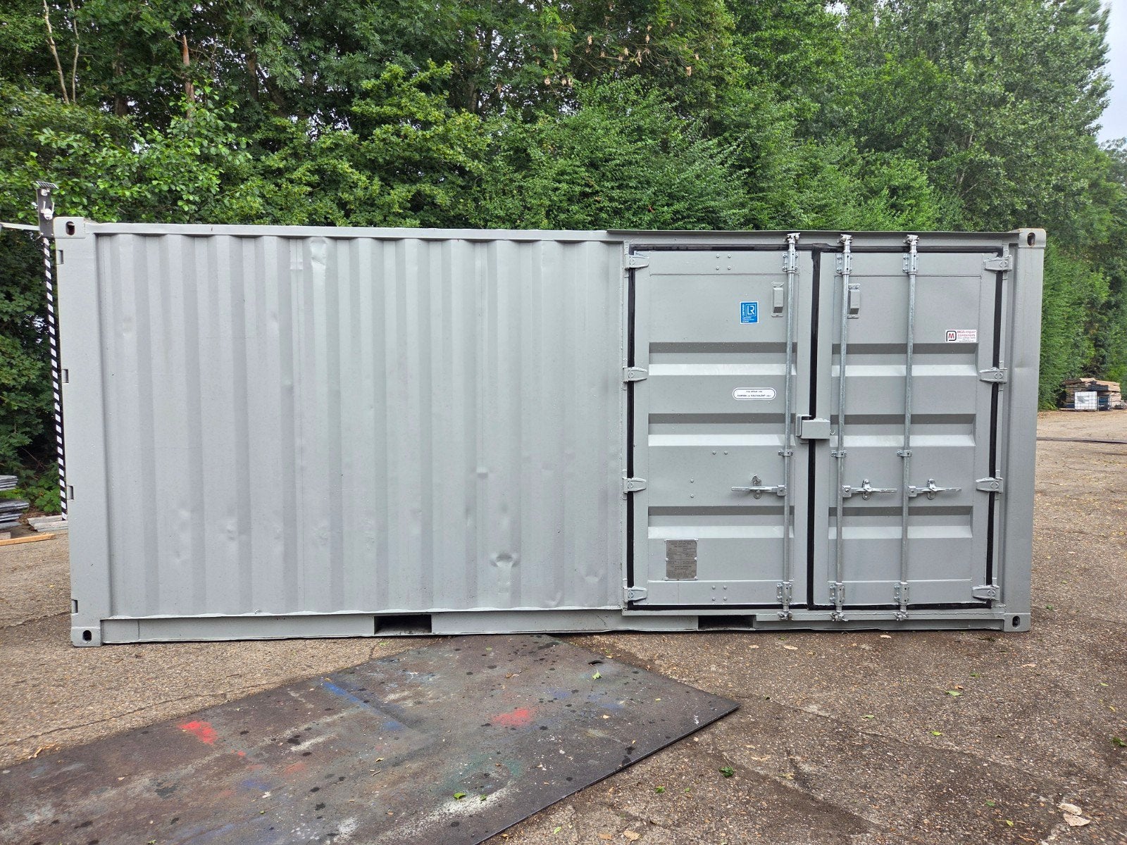 20 ft zeecontainer extra zijdeuren, Ophalen of Verzenden