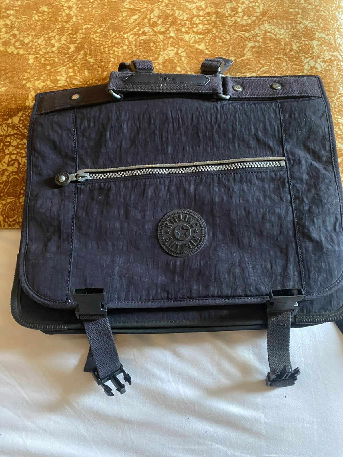 Zwarte kipling laptop tas, Ophalen of Verzenden, 17 inch of meer, Zo goed als nieuw