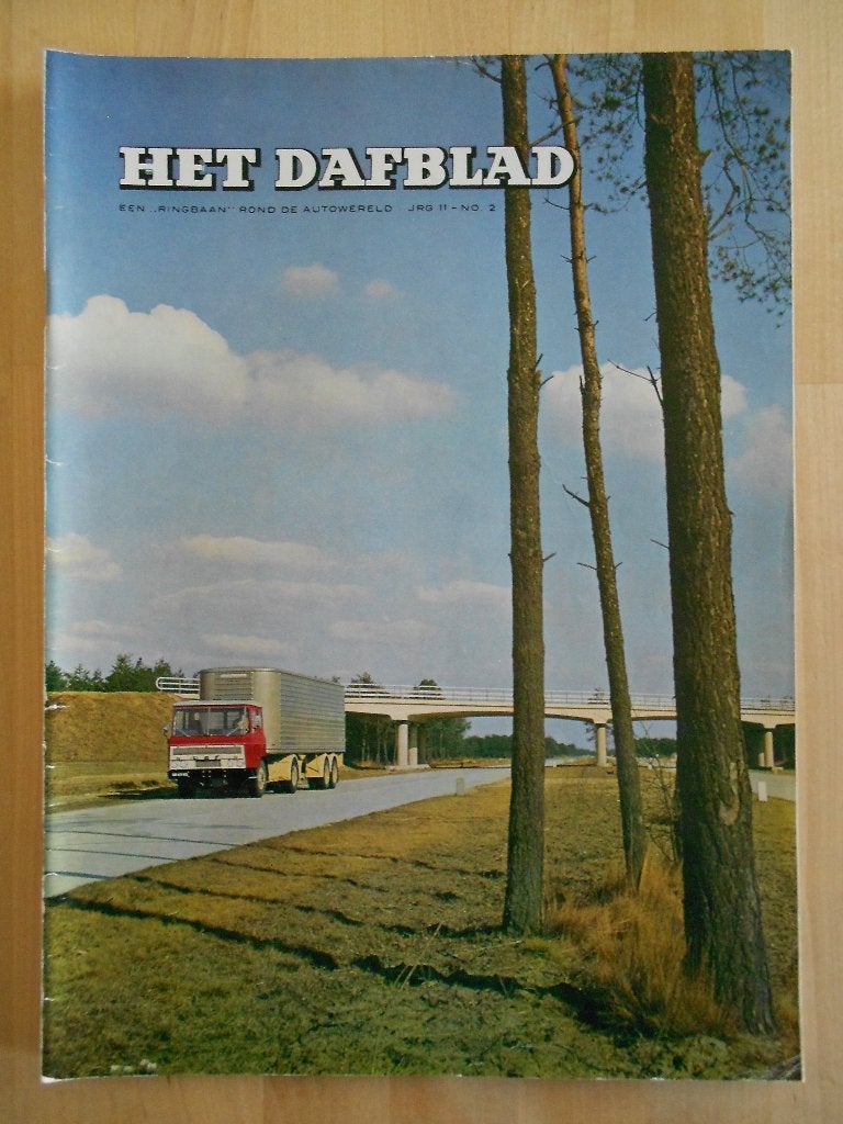 DAF DAFblad tijdschrift 1962 nummer 2 – 2600 DO Kikker 30, Ophalen of Verzenden, Zo goed als nieuw, Overige merken, DAF
