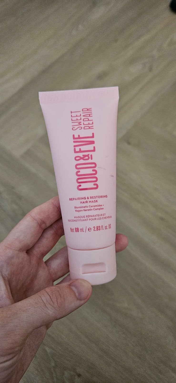 Coco & Eve sweet repair hair mask, Ophalen of Verzenden, Nieuw, Haarverzorger of -hersteller