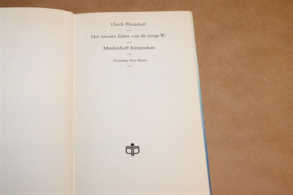 Het Nieuwe Lijden van de Jonge W. — Plenzdorf 1974, Boeken, Ophalen of Verzenden, Gelezen