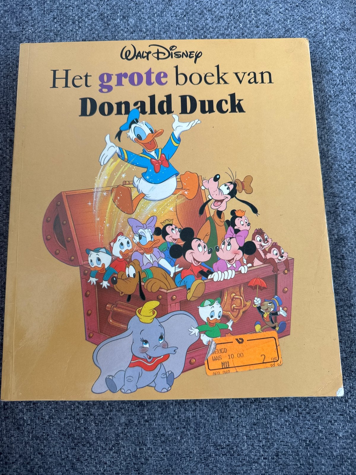 Het Grote Boek van Donald Duck - Walt Disney, Boeken, Ophalen of Verzenden, Gelezen, Sprookjes