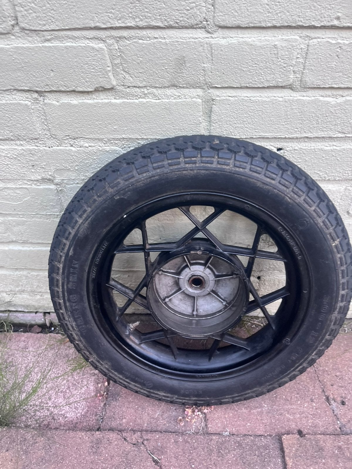 🟥 Zwart Achterwiel voor Gilera Citta 🟥, Ophalen of Verzenden, Gebruikt, Overige typen, Gilera