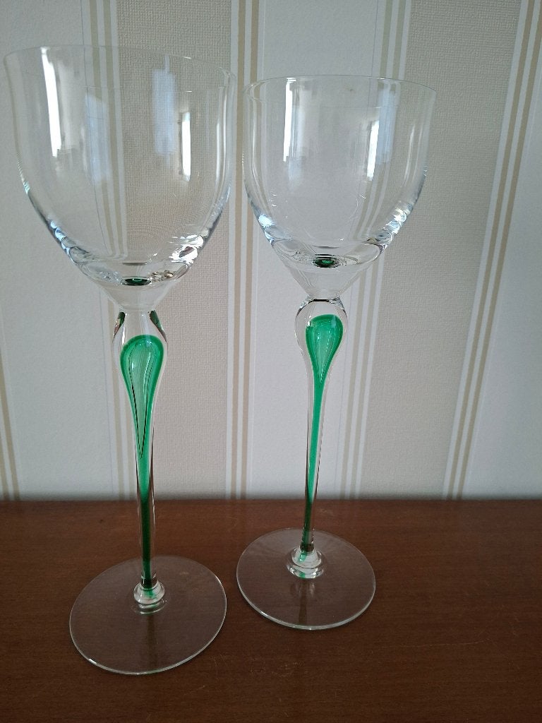 2 wijnglazen  " MIKASA JULLIARD", Verzamelen, Ophalen of Verzenden, Zo goed als nieuw, Overige typen