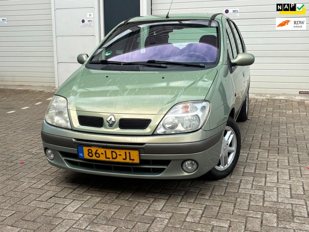Renault Scénic 1.6-16V Authentique, Stof, Gebruikt, 1225 kg, 4 cilinders