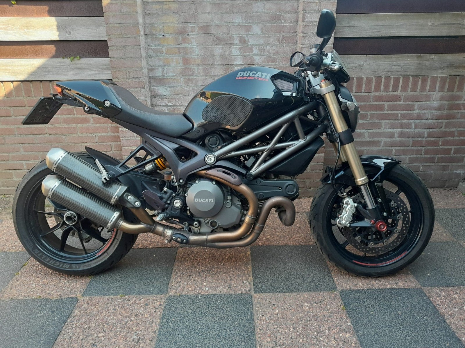 Ducati 1100 evo bjr 2013, Ducati monster 1100 evo, Monster., 2 cilinders, Particulier, 1100 cc, Naked bike