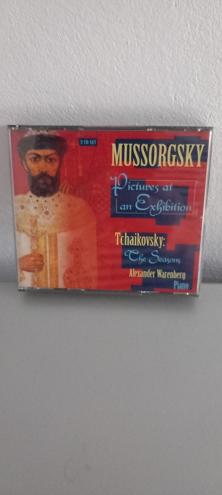 Mussorgsky: Pictures at Exhibition & Tchaikovsky: The Seas, Ophalen of Verzenden, Zo goed als nieuw, Romantiek, Pianomuziek