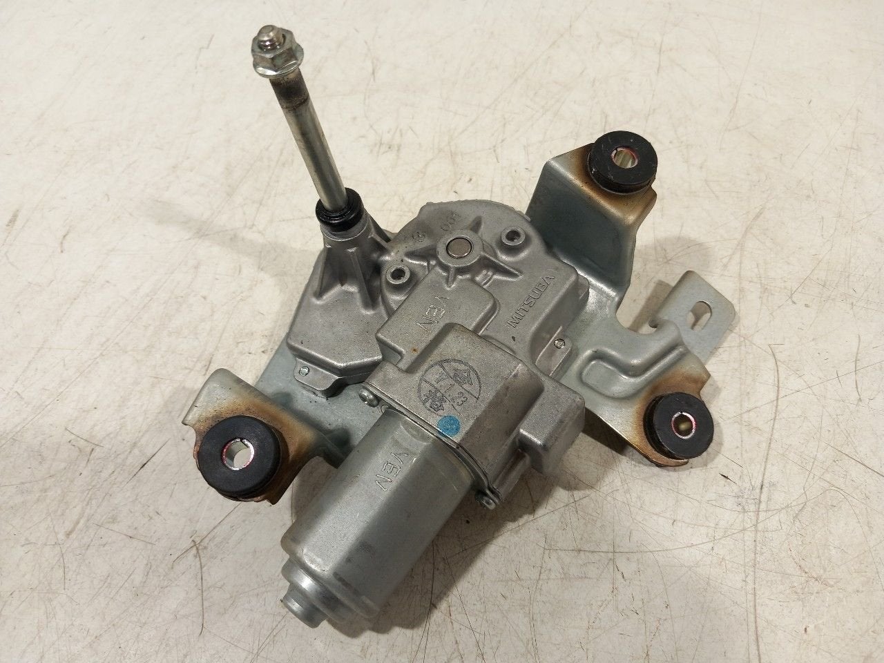 Ruitenwissermotor achter Suzuki Ignis, Onderdelen@venauto.nl, Van der Ven Autorecycling B.V., Gebruikt, Ettenseweg 76, 4706 PB Roosendaal, The Netherlands