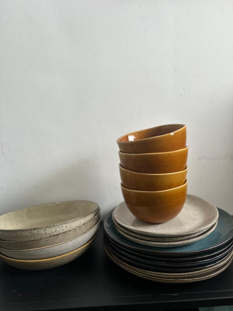 Leuke servies set uitgebreid, Huis en Inrichting, Ophalen, Gebruikt, Bord(en), Overige stijlen
