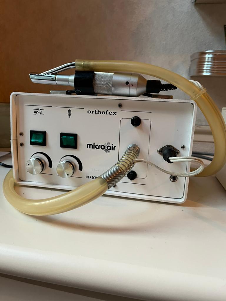 Orthofex pedicure motor micro air stofafzuiging, Ophalen of Verzenden, Gebruikt, Overige typen