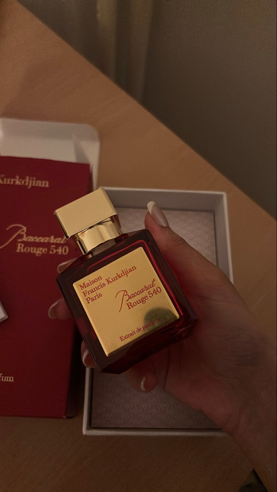 Maison Francis Kurkdjian Baccarat Rouge 540 Extrait de Parfu, Ophalen of Verzenden, Zo goed als nieuw