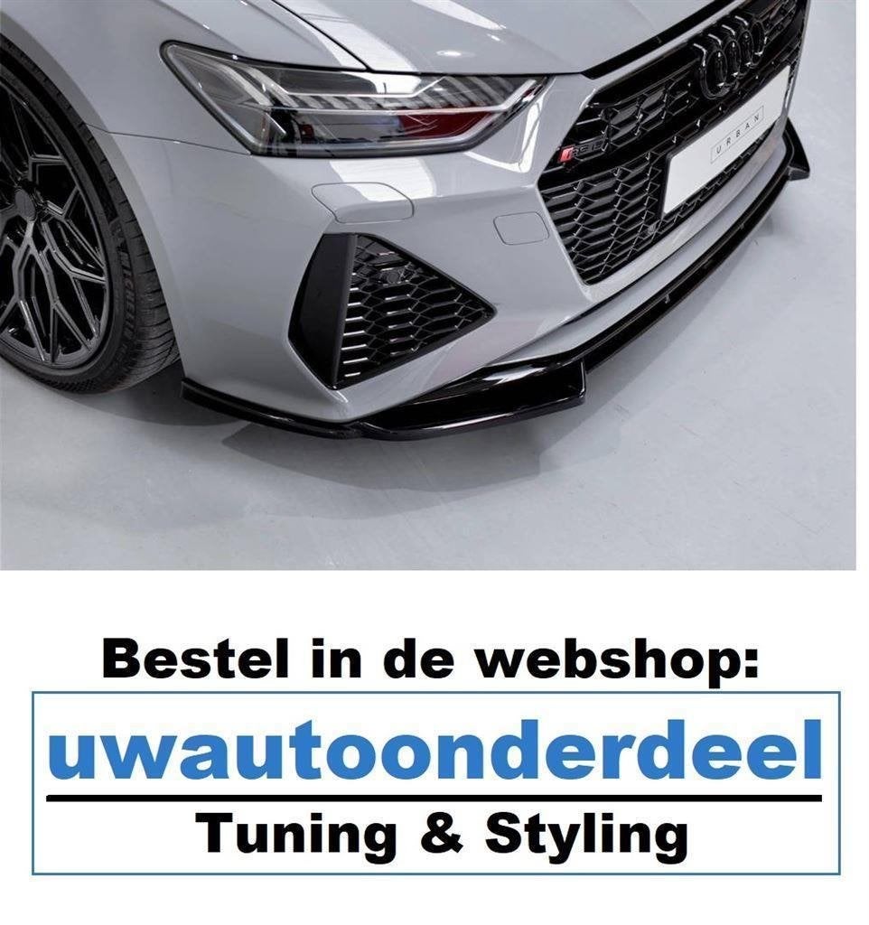 Spoiler Splitter Lip Skirt Geschikt Voor Audi RS6 C8 Avant S, Verzenden, Automotive Parts, A.parts@hotmail.nl, Trasmolenlaan 12 3447 GZ Woerden